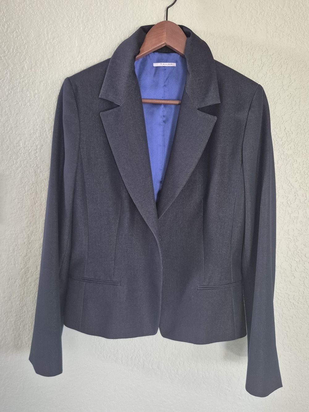 Tahari Black Women's Tailored Blazer Jacket